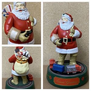 Coca Cola Santa‎ Claus Mechanical Ertl Bank 1st in the Series Moving Train.